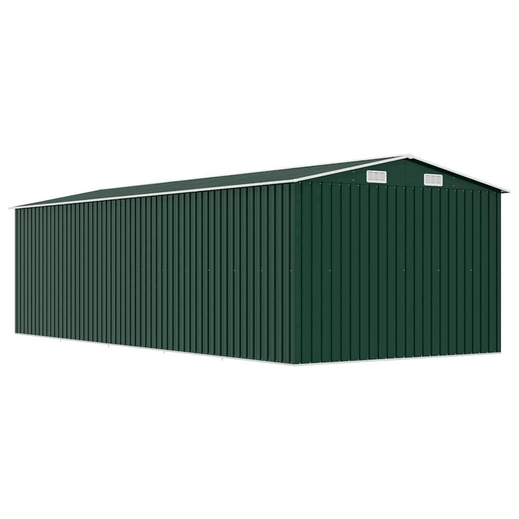 Vidaxl - Abri de jardin 257x580x181 cm Métal Vert vidaXL 143352 - Image 8