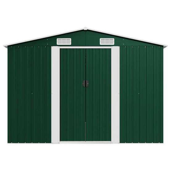 Vidaxl - Abri de jardin 257x580x181 cm Métal Vert vidaXL 143352 - Image 6