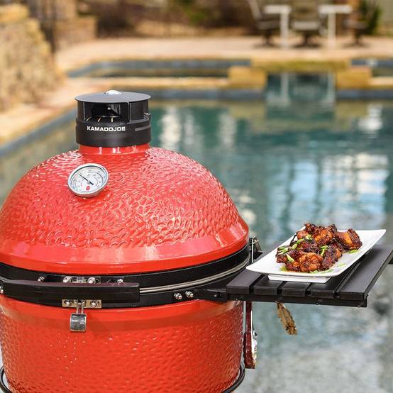 Barbecue kamado Classic Joe II sur chariot - Image 3