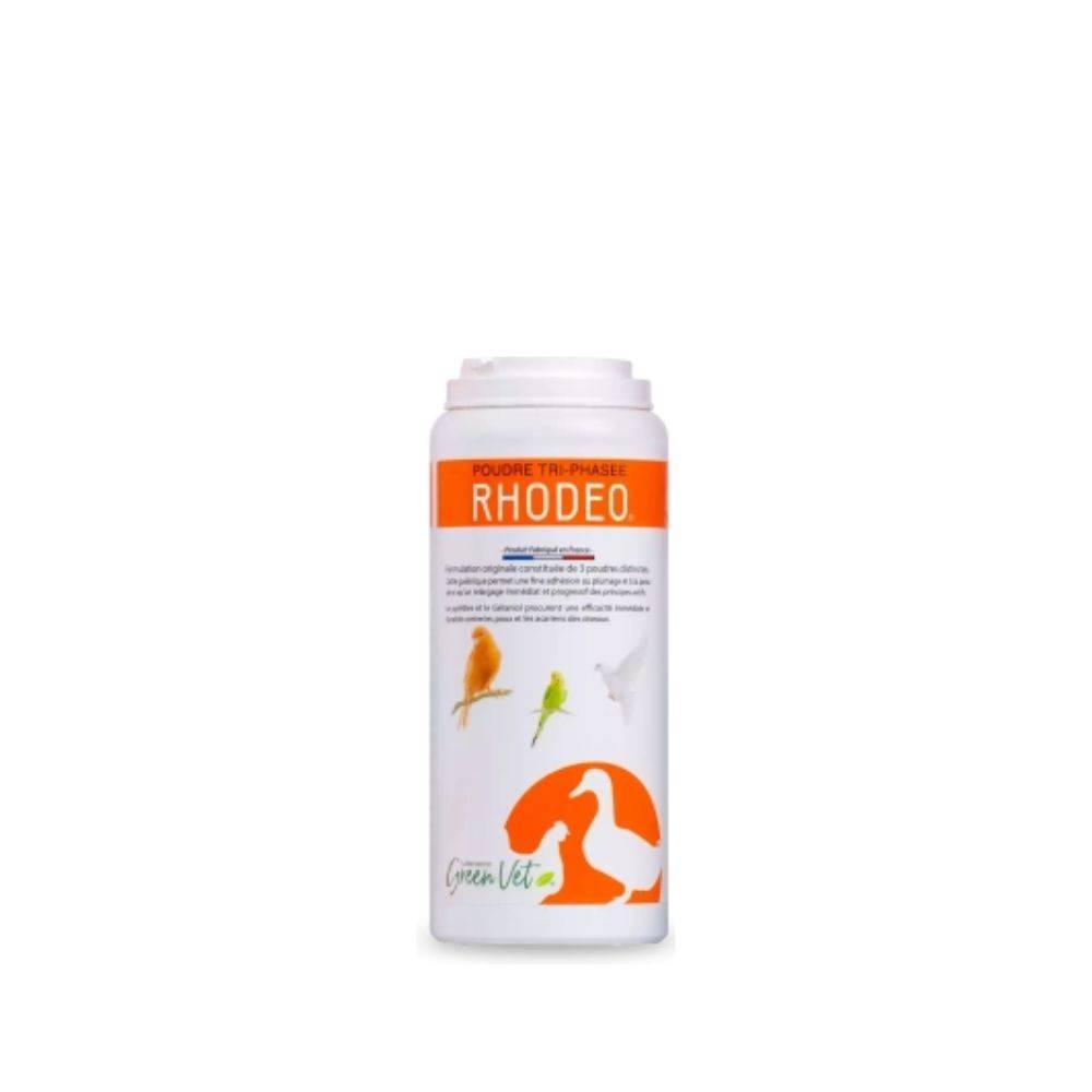 RHODEO POUDRE ANTIPARASITAIRE Poule - GREENVET 125 g