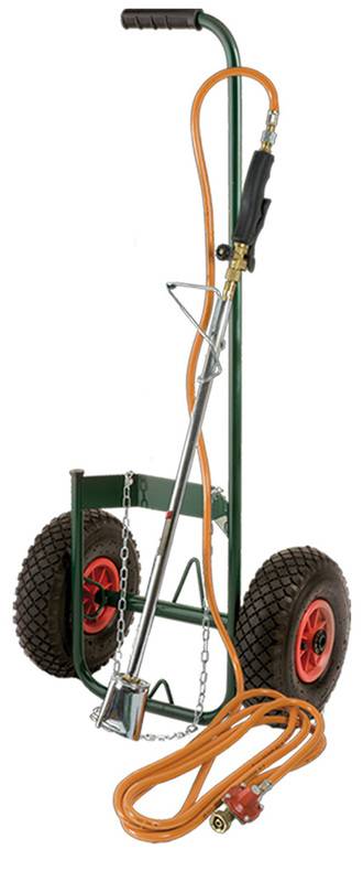 Ribimex - Kit de désherbage thermique avec chariot - Image 1
