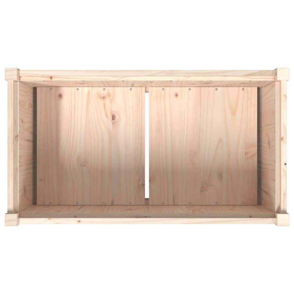 Maison Chic - Jardinière - Bac à Fleurs - Pot De Fleurs 90x50x70 cm bois de pin massif - Image 8