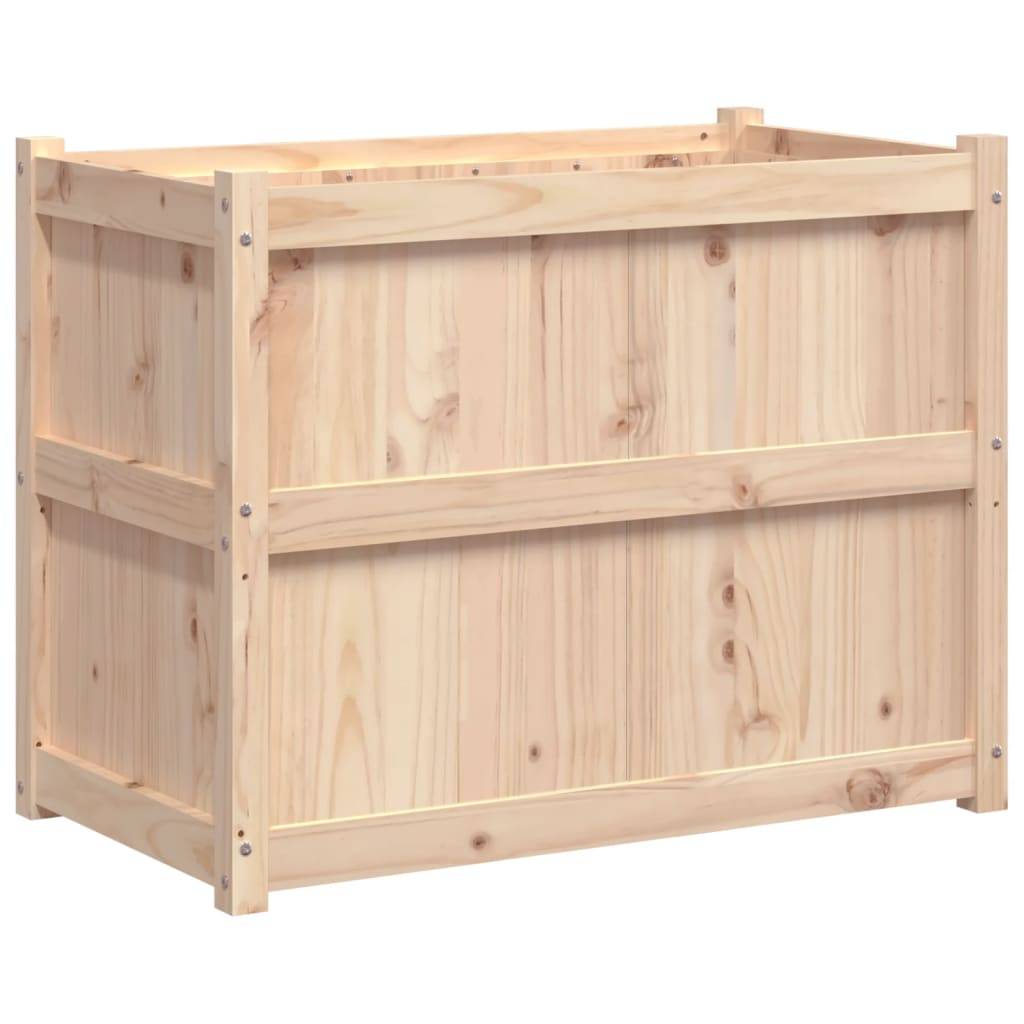 Maison Chic - Jardinière - Bac à Fleurs - Pot De Fleurs 90x50x70 cm bois de pin massif - Image 1