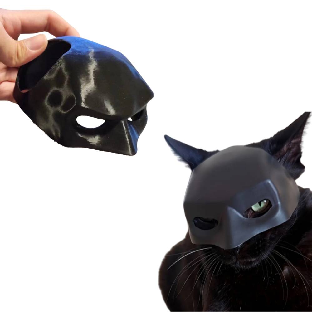 Masque Batman pour chat s - IntiMeg - Image 1