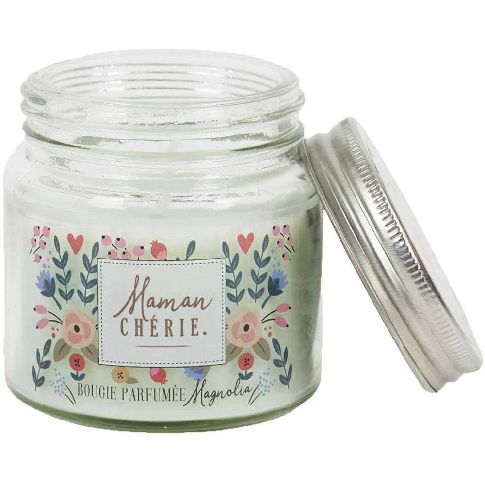The Home Deco Factory - Bougie parfumée en pot Maman 6.5 cm (Lot de 4) - Image 4