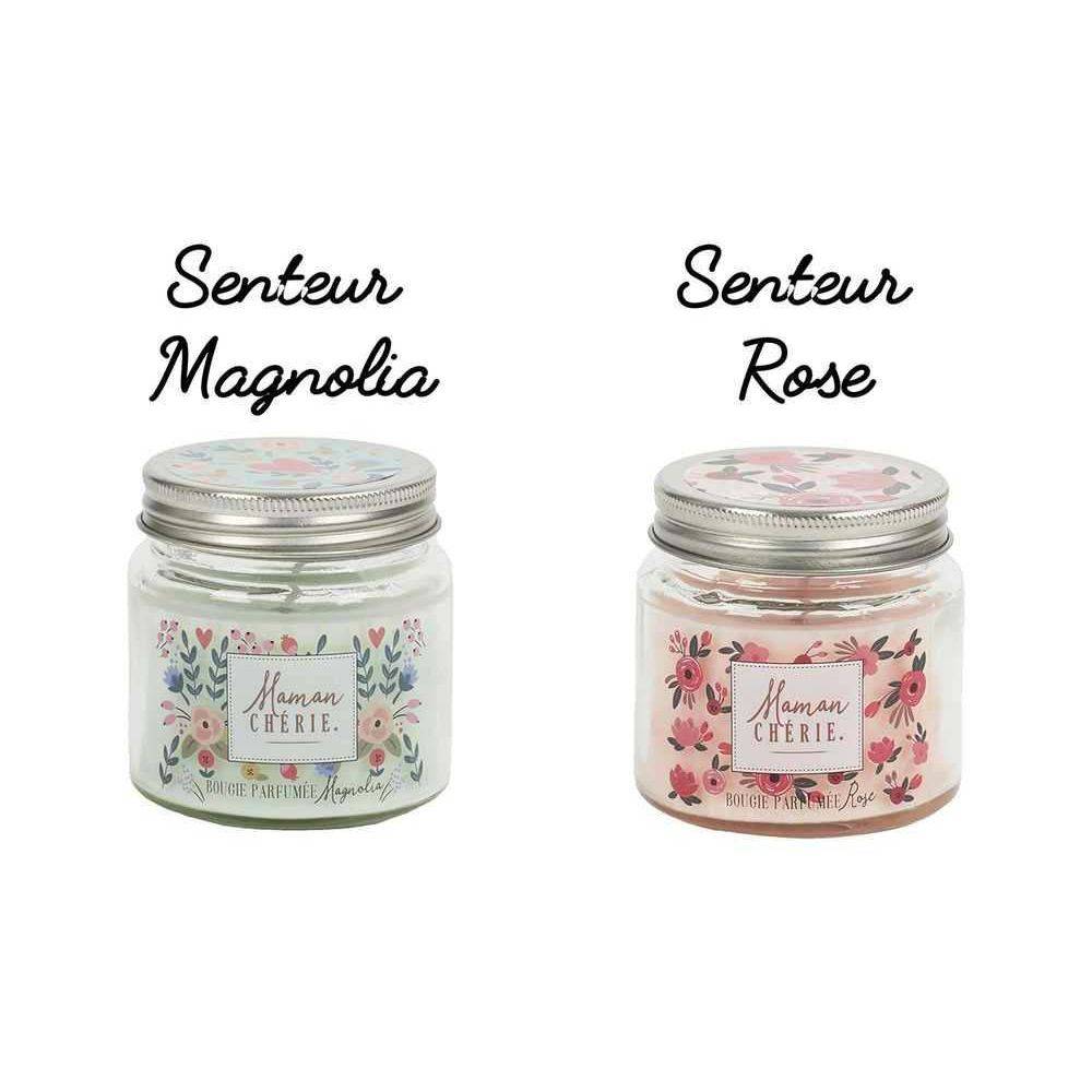 The Home Deco Factory - Bougie parfumée en pot Maman 6.5 cm (Lot de 4) - Image 3
