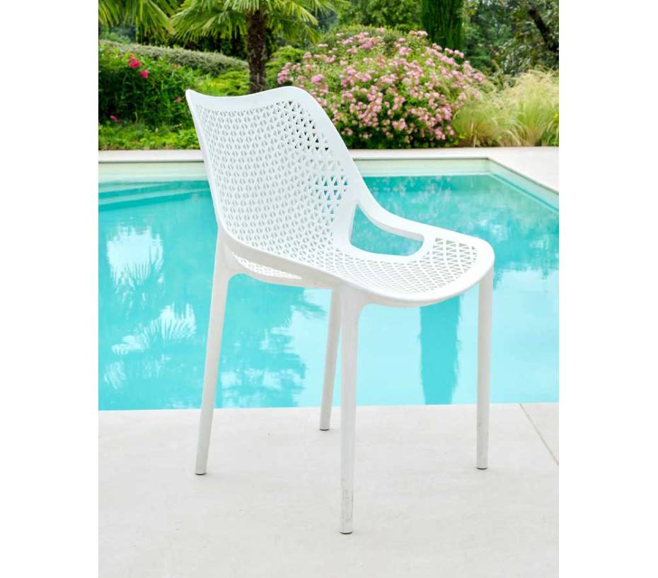 Ensemble table et chaises de jardin  6 places  BALINIS - Image 4