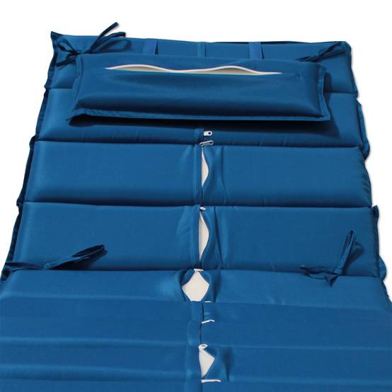 Matelas bleu marine pour bain de soleil - TECK'Attitude - Image 3
