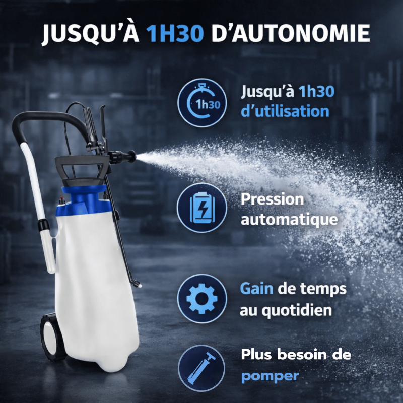 Phoenix – Roller Foamer Sprayer - Pulvérisateur électrique12L avec mousseur intégré – Autonomie 1h30 - Image 5