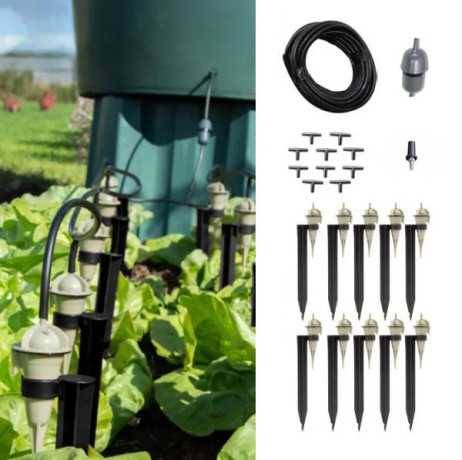 Iriso - Kit 10 goutteurs Iriso avec supports pour réserve - Image 1