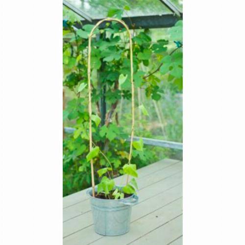 3 Tuteurs arceaux en bambou - 90cm - Image 1