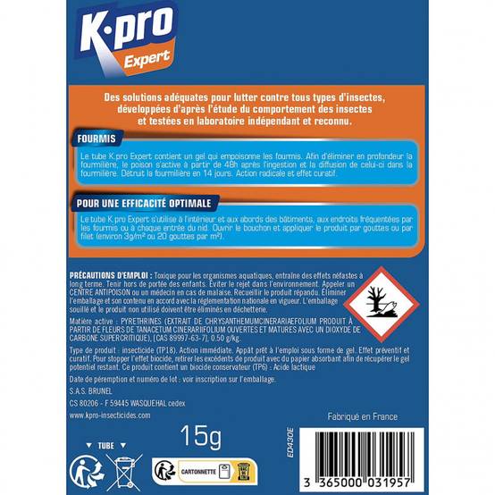 Kapo - Tube antifourmis KAPO, 15 g KAPO - Image 5