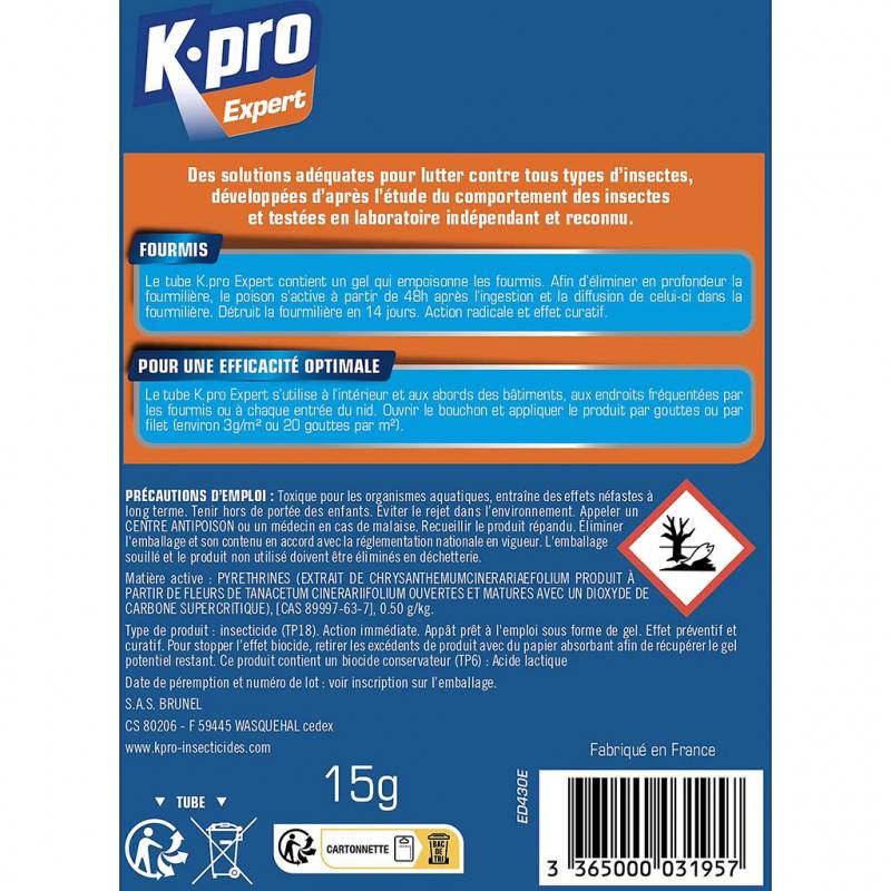Kapo - Tube antifourmis KAPO, 15 g KAPO - Image 5