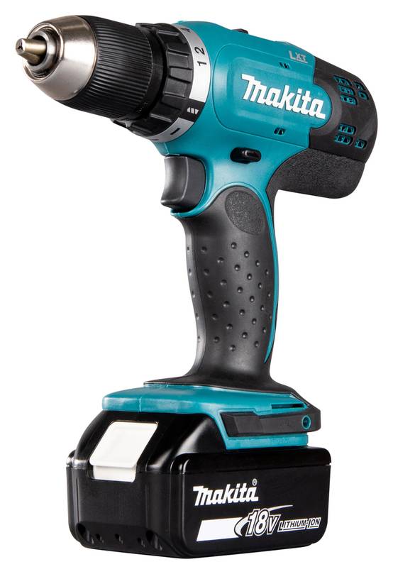 Perceuse visseuse 18V 42NM - MAKITA - avec 2 batteries 18V 3Ah + coffret avec accessoires - DDF453RFX1 - Image 3