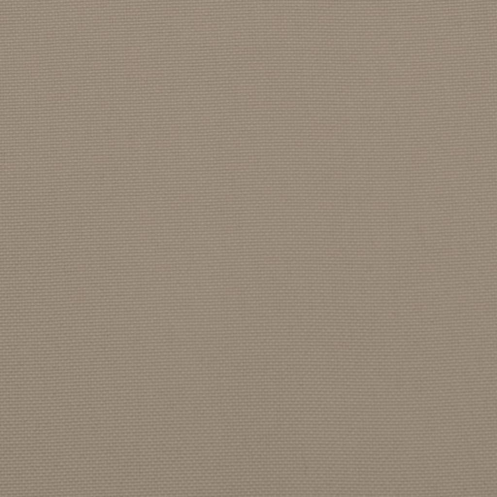 Coussins de chaise jardin tissu oxford taupe 50 x 50 x 4 cm - PANGIVO - Image 8