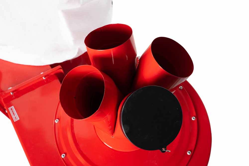 Aspirateur à copeaux de bois 3 x 160 L - 400 V - 3800 W Holzmann - Image 4