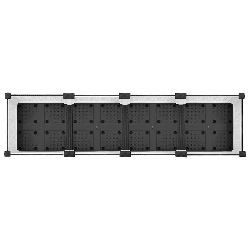 Prolenta Premium - Jardinière polypropylène gris 160 x 40 x 71 cm - Prolenta premium p376.3 - Image 5