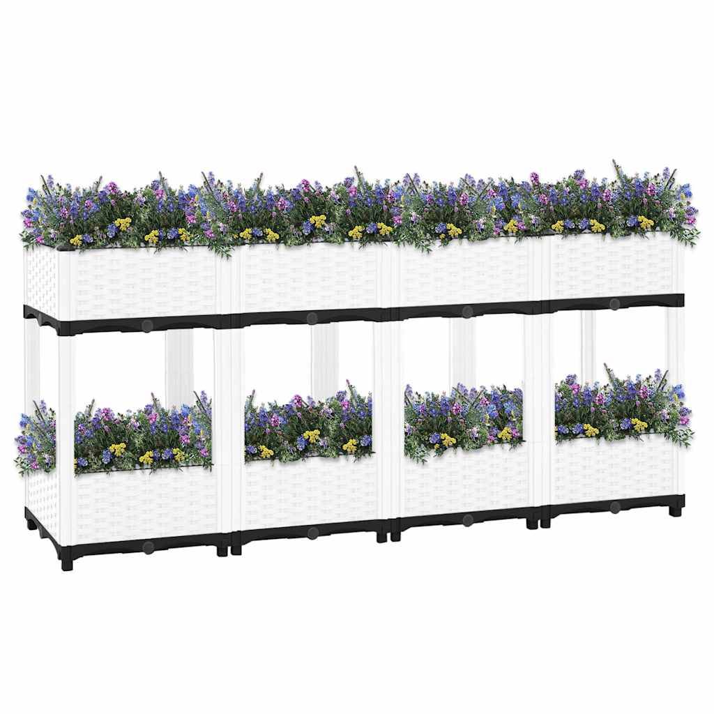Prolenta Premium - Jardinière polypropylène gris  160 x 40 x 71 cm  - Prolenta premium p376.3 - Image 1