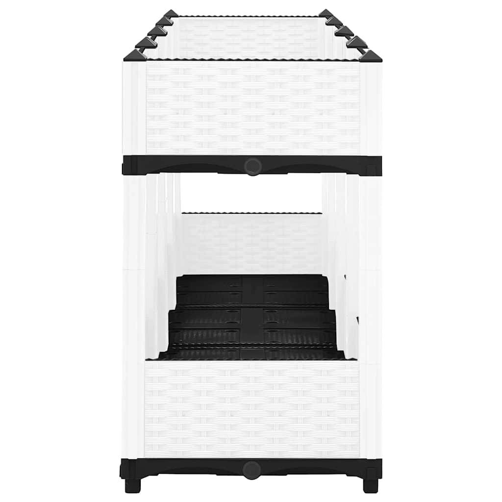 Prolenta Premium - Jardinière polypropylène gris 160 x 40 x 71 cm - Prolenta premium p376.3 - Image 4