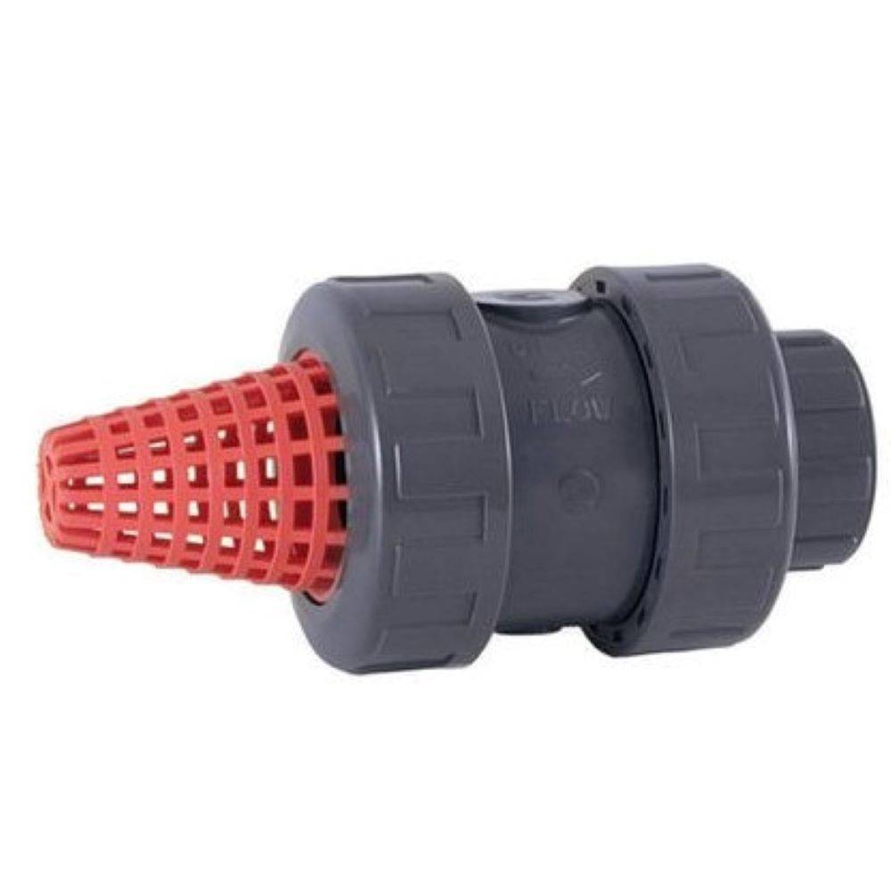 ø63 mm, Clapet crépine à ressort en PVC pression. - Image 1