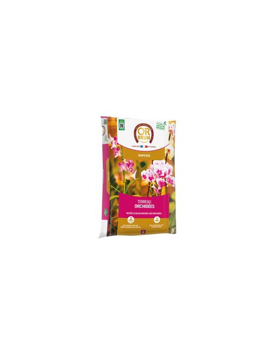 Or Brun - Terreau Orchidées Uab 6 L / Nc - Or Brun - Image 1