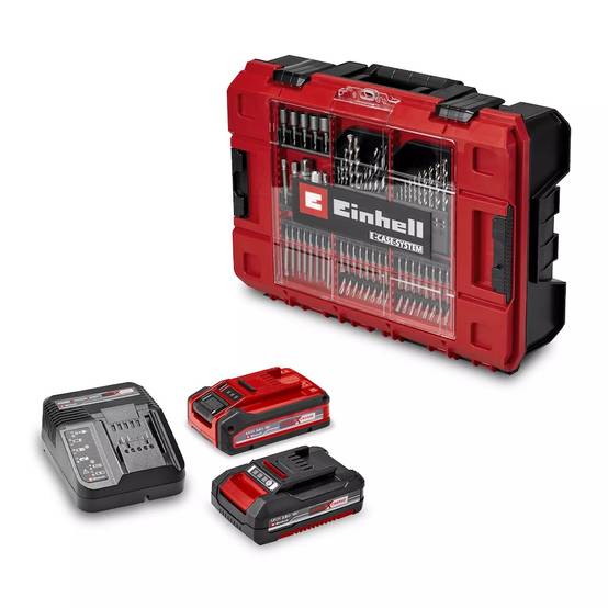 Einhell - Perceuse-visseuse à percussion sans fil – TP-CD 18/70 Li-i BL +70 – 70 Nm – 2 batteries + accessoires – Power X-Change - Image 2