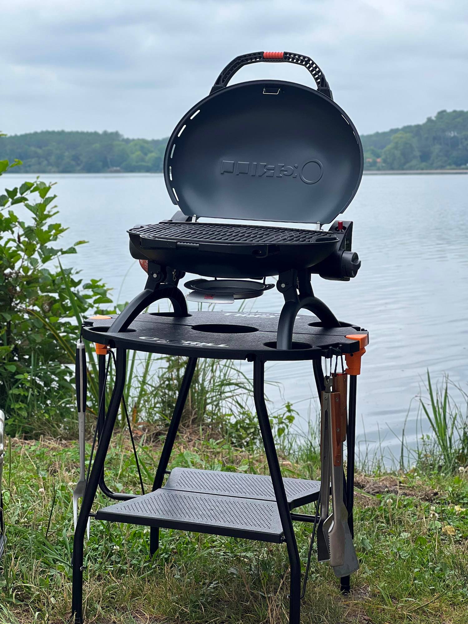 Le Marquier - BARBECUE GAZ COMPACT PORTABLE O-GRILL 500 NOIR - Image 4