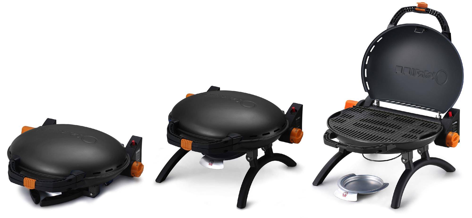 Le Marquier - BARBECUE GAZ COMPACT PORTABLE O-GRILL 500 NOIR - Image 2