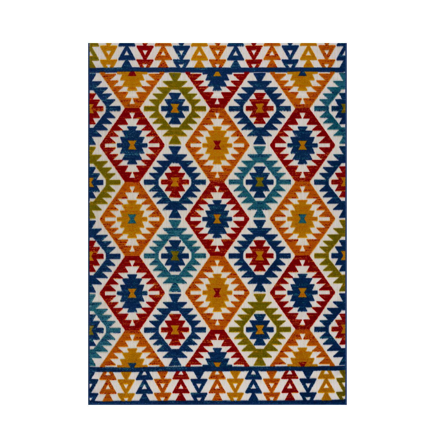 Autre - Tapis intérieur et extérieur multicolore 160x230cm - Image 1