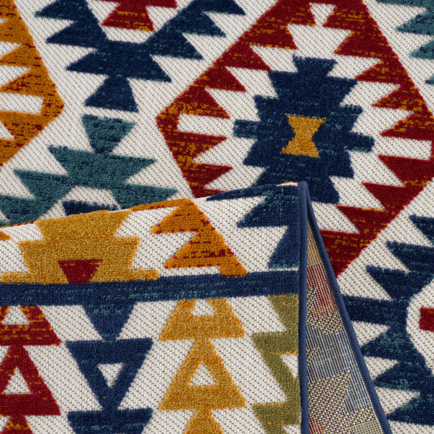 Autre - Tapis intérieur et extérieur multicolore 160x230cm - Image 2