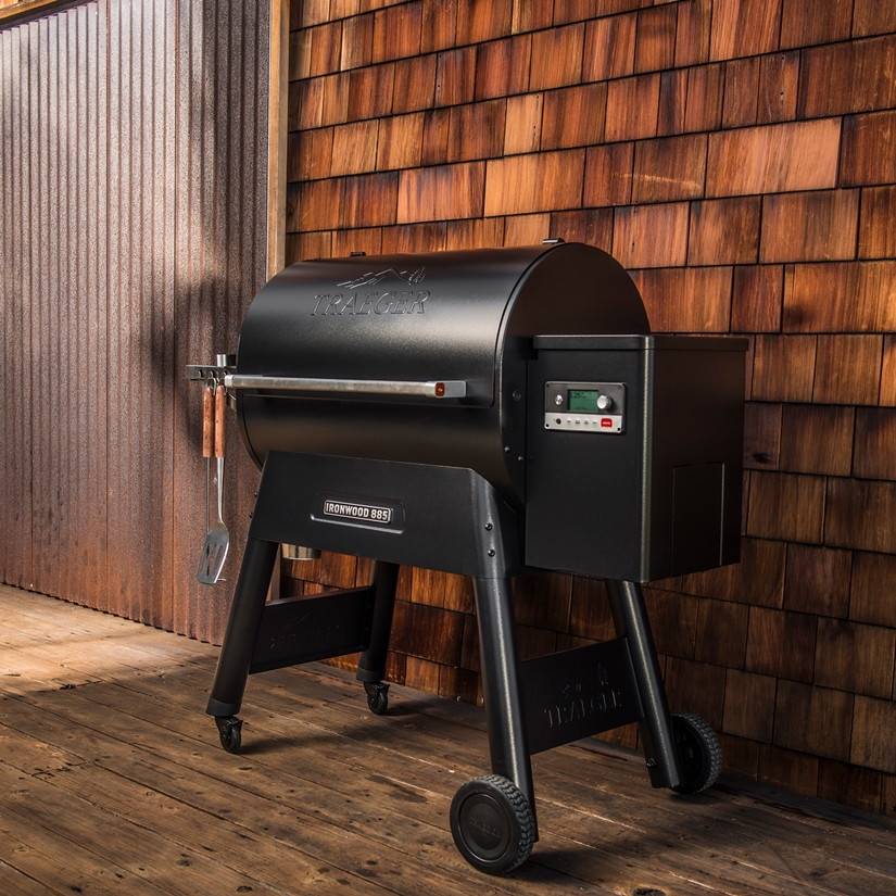 Traeger - Barbecue à pellet Ironwood 885 - 2 niveaux de grille - 10,5 kW - 137 x 69 x 122 cm Traeger - Image 3