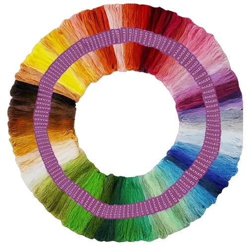 Fil à broder 150 couleurs 25662 - Image 1