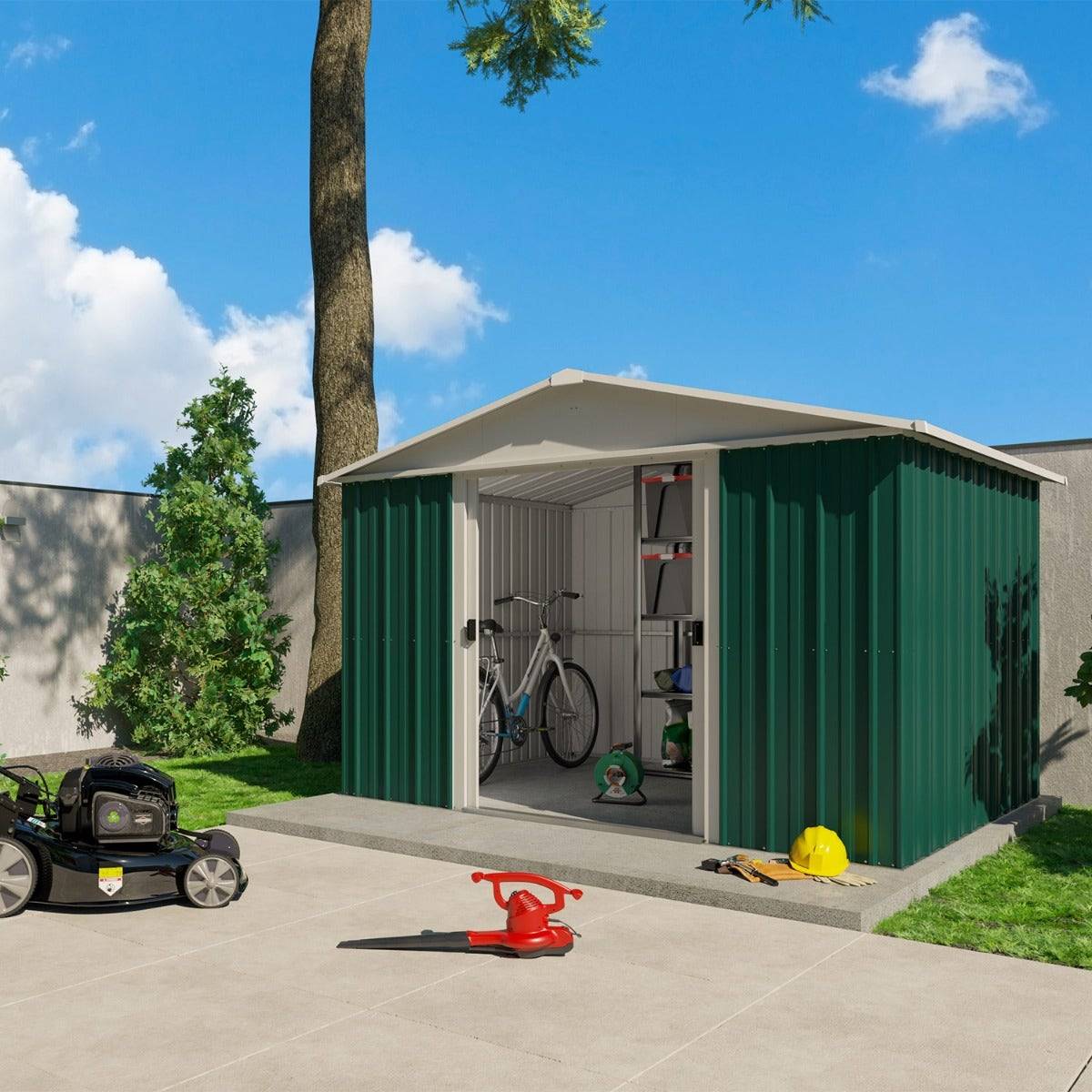 Yardmaster - Abri de jardin métal 7,18m² 108GEYZ Yardmaster - Image 9