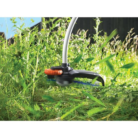 Coupe-bordures filaire 900W - 33cm - BLACK+DECKER - avec 2 poignées, tube télescopique et roue de guidage - GL9033HDL-FR - Image 8