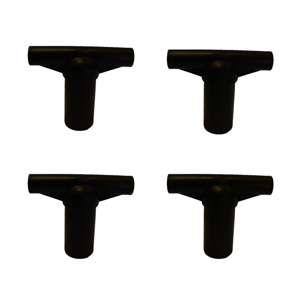 Kangui - Lot de 4 capuchons T-section pour arceau de filet de trampoline Ø 32 mm Kangui - Image 1