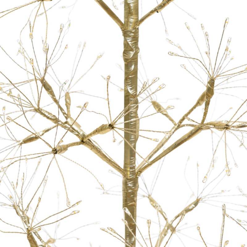 Lotti - Sapin Lumineux RICH Champagne H180cm 1800 MicroLED FlashLED avec Rameaux Lotti - Image 5