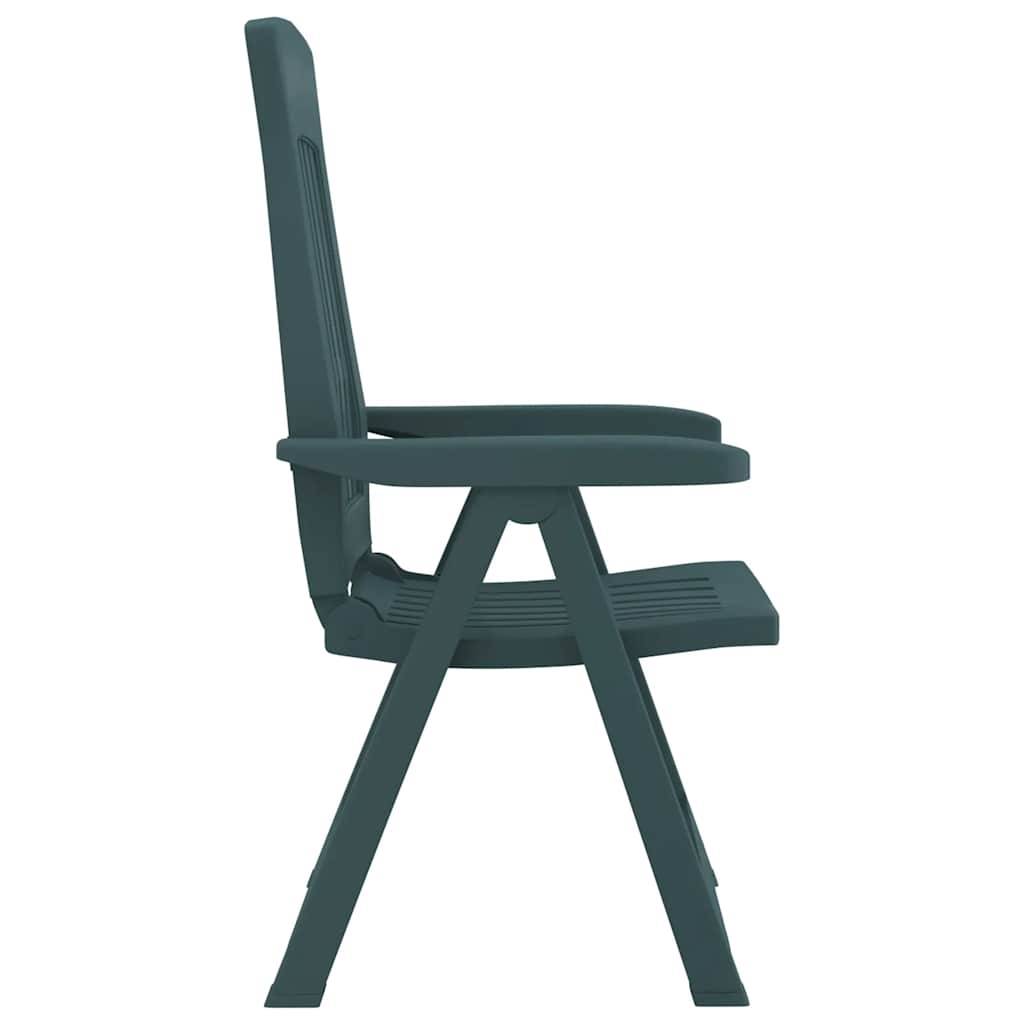 PANGIVO - Chaises inclinables de jardin vert PP 58 x 88 x 92 cm - PANGIVO - Image 7