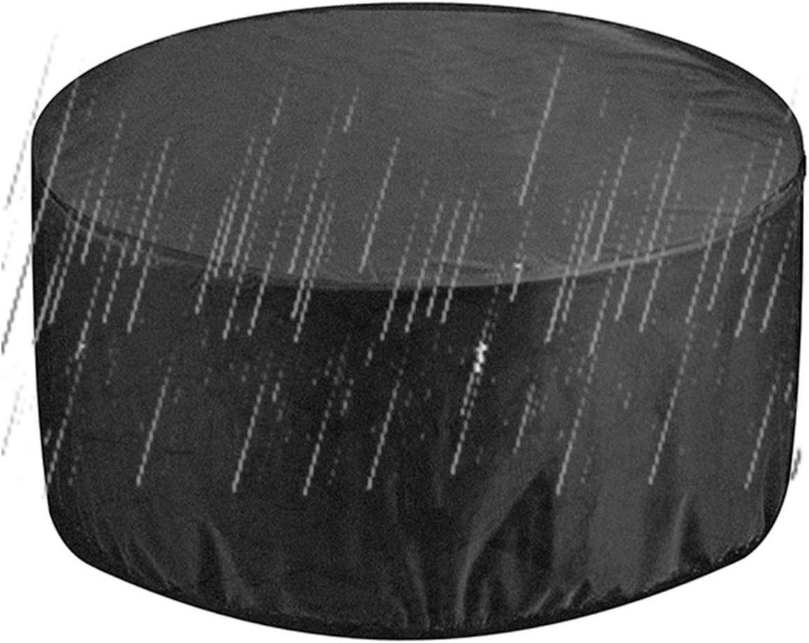 IntiMeg - Housse de mobilier de Jardin 185×95cm, Housse de Table de Jardin Ronde étanche et résistante pour extérieur, Meubles de terrasse, abri Anti-UV IntiMeg - Image 1