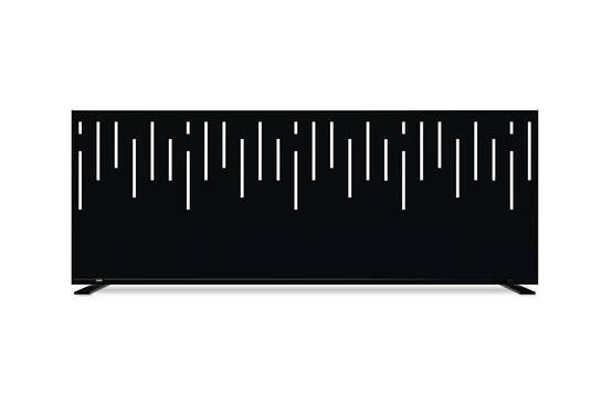 Casanoov Lot de 2 panneaux décoratifs ARLBERG Noir H.160 cm motifs côté droit - Image 8