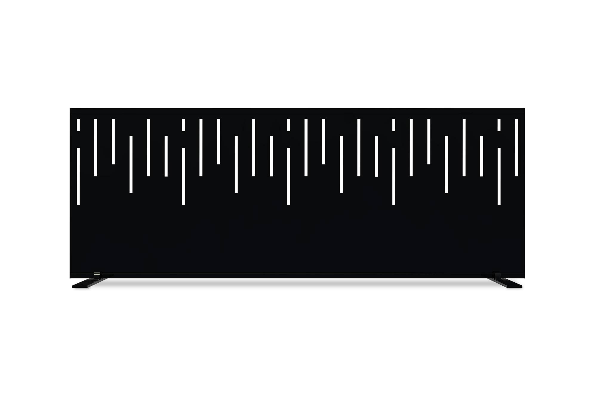 Casanoov Lot de 2 panneaux décoratifs ARLBERG Noir H.160 cm motifs côté droit - Image 8