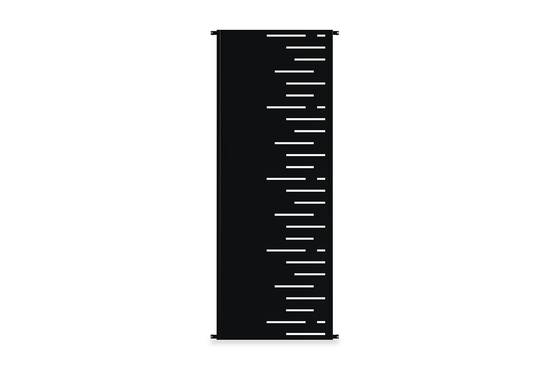 Casanoov Lot de 2 panneaux décoratifs ARLBERG Noir H.160 cm motifs côté droit - Image 5