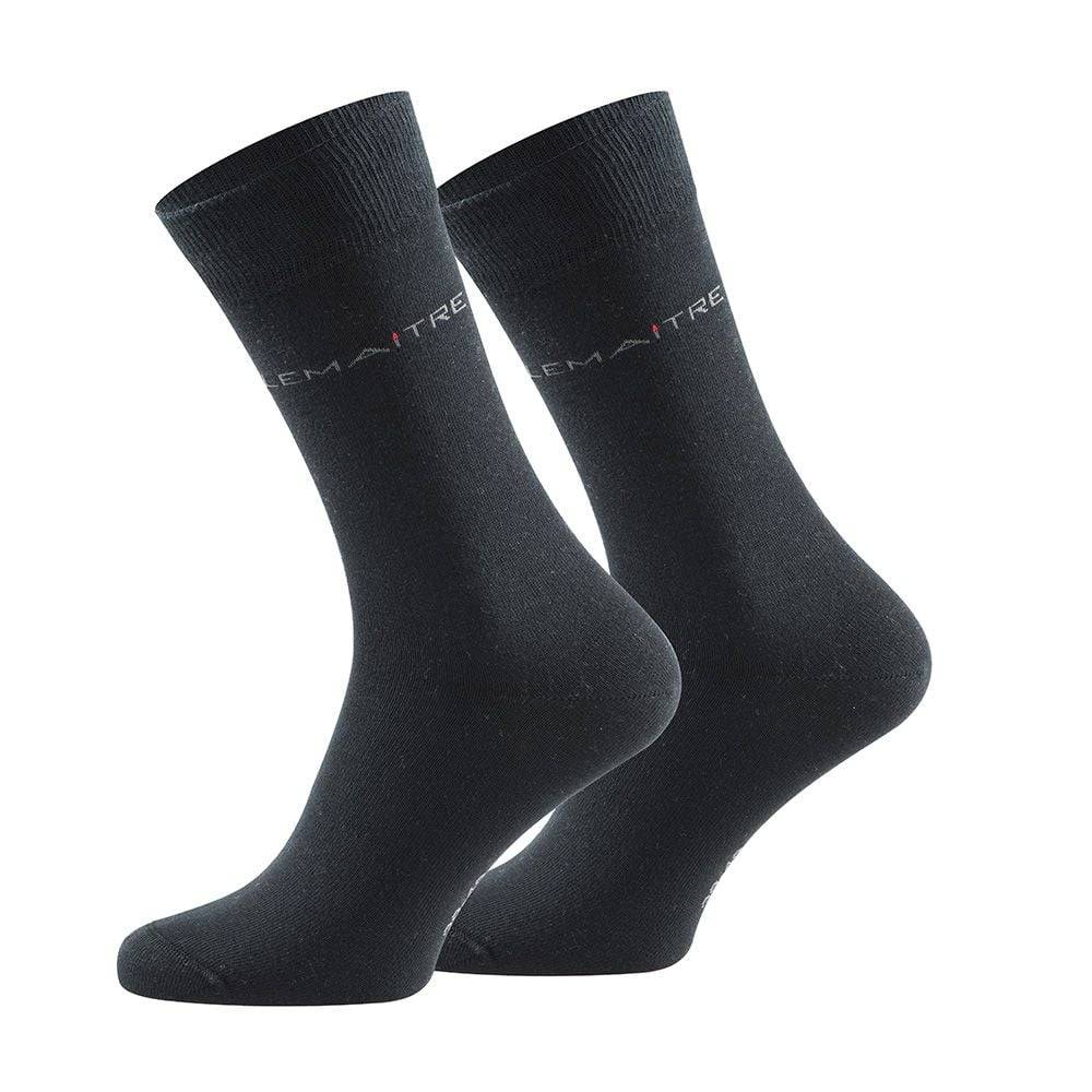 Lemaitre - Chaussettes de travail coton Lemaitre Lemir Noir 40-42