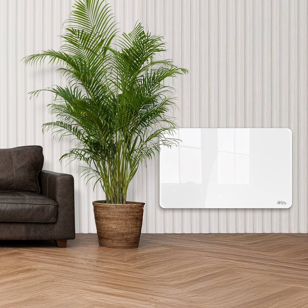 Radiateur inertie céramique avec façade en verre 1500 W - IP24 - NF - Fil pilote 6 ordres - Image 5