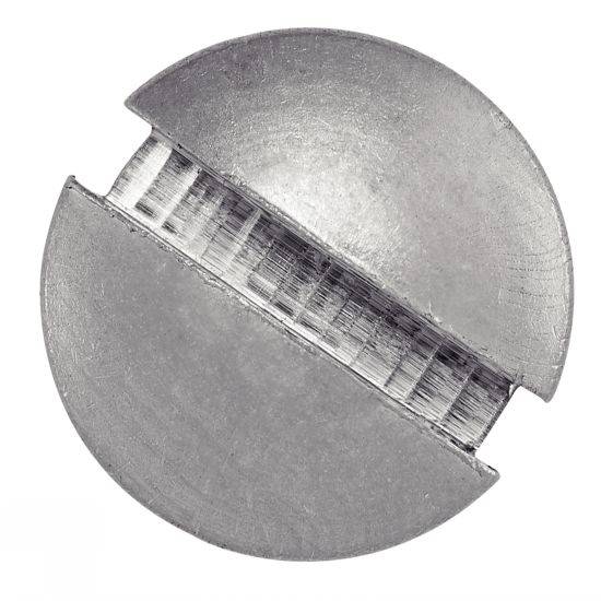 Vis à métaux tête fraisée bombée fendue A4 DIN 964 3X16 boîte de 200 - ACTON - 642093X16 - Image 2