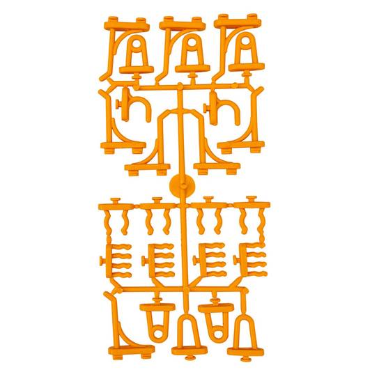 Panneau porte Outils 50 x 100 x 1.7cm Kit modulable 2 panneaux perforés 1 étagère porte outils + 50 crochets Assortis - Image 3