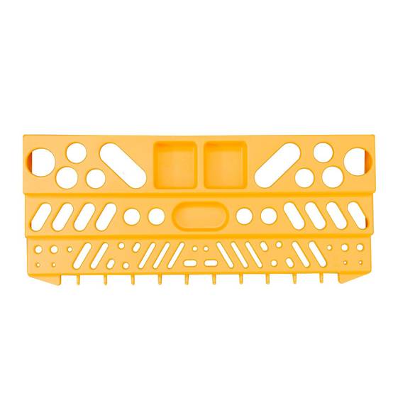 Panneau porte Outils 50 x 100 x 1.7cm Kit modulable 2 panneaux perforés 1 étagère porte outils + 50 crochets Assortis - Image 4