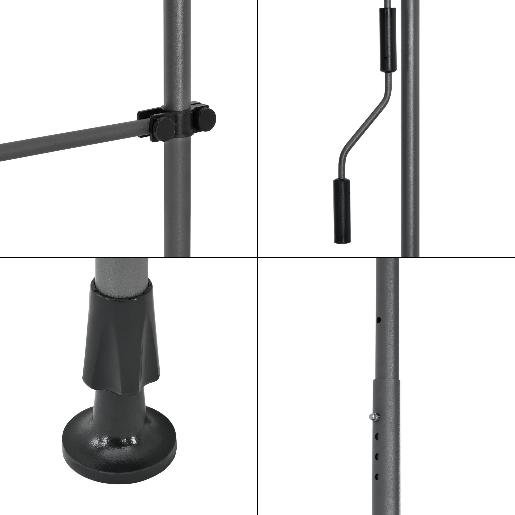 Pro.Tec - Store Banne Manuel Auvent Téléscopique 350 x 120 x 220-309 cm Sable  [pro.tec] - Image 7