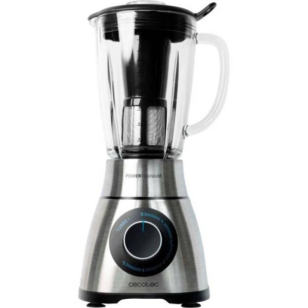 Mixeur Electrique  - CECOTEC - Power Black Titanium PefectiMix - 2000 W - 1,8 L - Bol en verre - Inox / Noir - Image 2