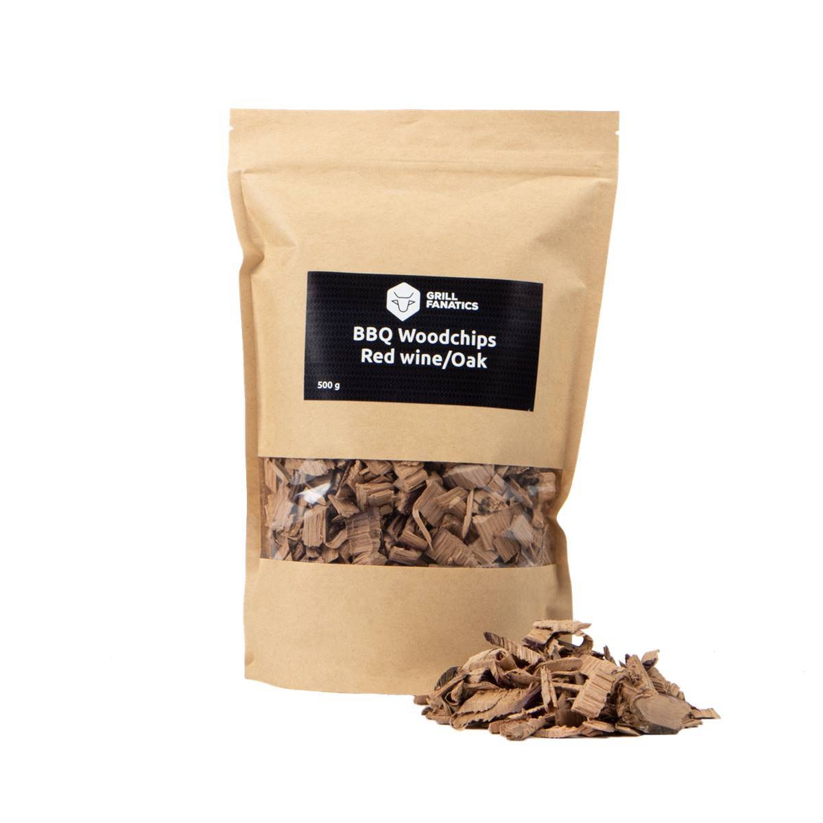 Copeaux de Bois de Chêne Vin Rouge 500g - Image 1