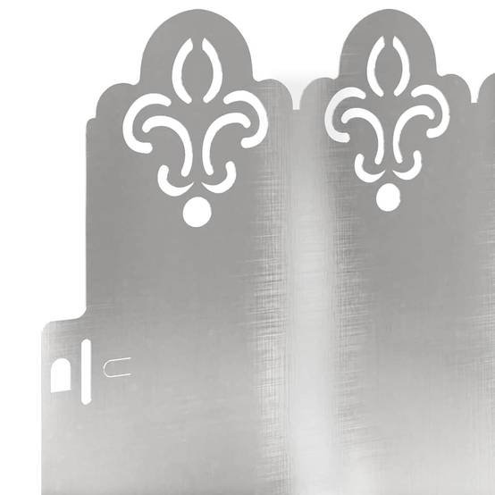 Séparation pelouse acier inox jardin aménagement paysager 103x22cm argent 10pcs - ComfortXL Outdoor Living - Image 6